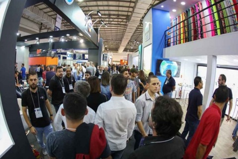 巴西纺织机械展览会展会现场图片