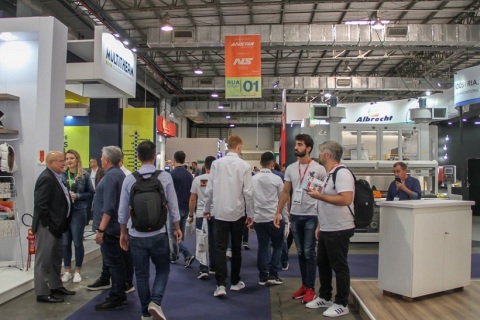 巴西纺织机械展览会展会现场图片