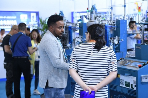 新加坡亚洲纺织机械展览会ITMA展会现场图片