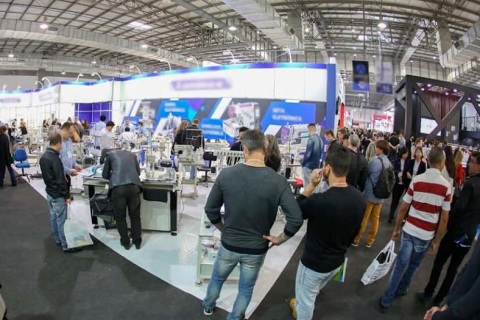 巴西纺织机械展览会展会现场图片