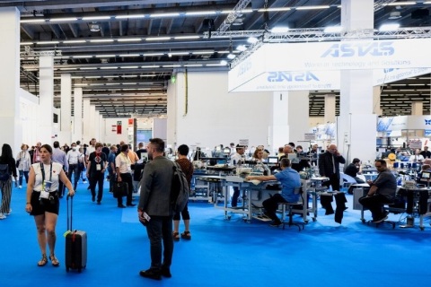 德国法兰克福缝制设备、纺织机械展览会展会现场图片