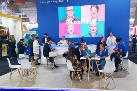 墨西哥纺织机械展展会现场图片