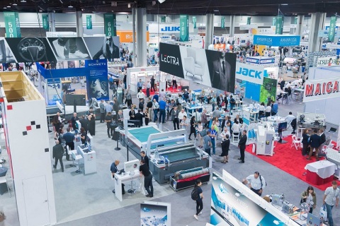 美国亚特兰大缝制设备展览会展会现场图片