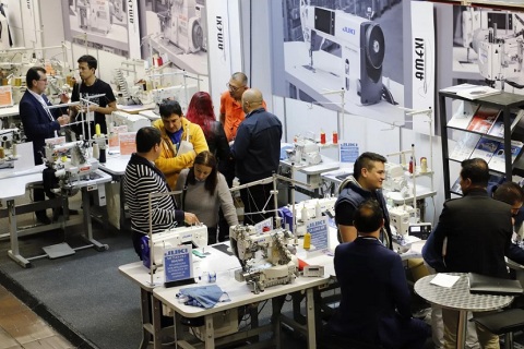 哥伦比亚缝制设备及纺织机械展览会展会现场图片