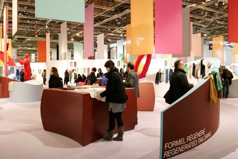 法国巴黎服装采购展展会现场图片