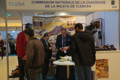 阿尔及利亚纺织面辅料展览会展会现场图片