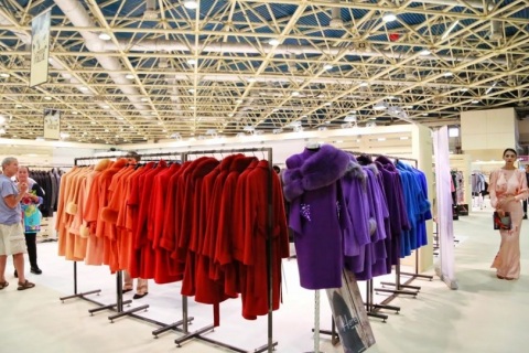 俄罗斯CPM高端品牌服装展展会现场图片