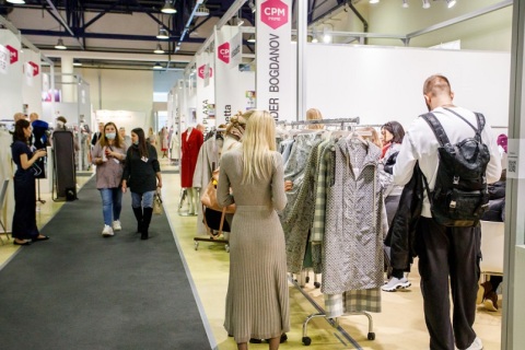 俄罗斯CPM高端品牌服装展展会现场图片