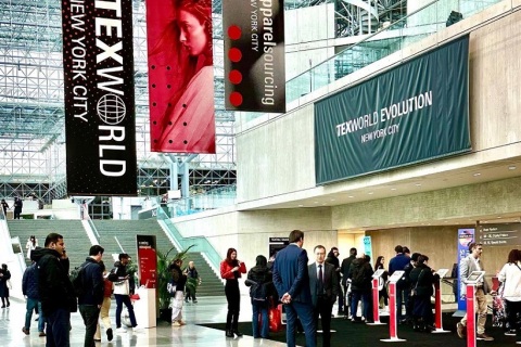 美国纽约服装采购展览会展会现场图片