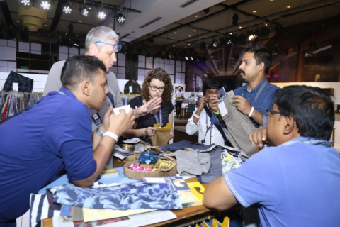 孟加拉达卡牛仔服装展览会展会现场图片