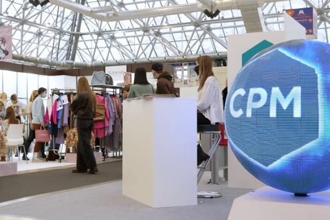 俄罗斯CPM高端品牌服装展展会现场图片