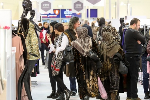 俄罗斯CPM高端品牌服装展展会现场图片