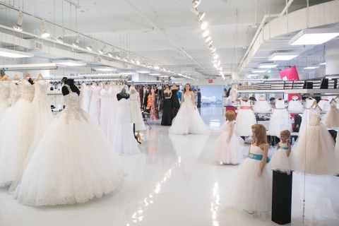 美国亚特兰大婚纱展览会展会现场图片