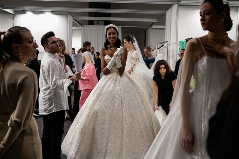 德国斯图加特婚纱展览会展会现场图片