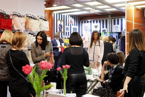 俄罗斯莫斯科内衣展览会展会现场图片