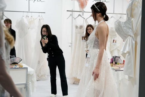 德国斯图加特婚纱展览会展会现场图片