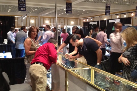 美国拉斯维加斯珠宝钟表展展会现场图片