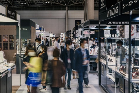 日本东京珠宝展览会展会现场图片