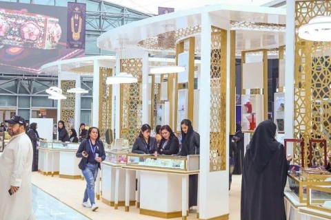 中东沙迦珠宝钟表展览会展会现场图片