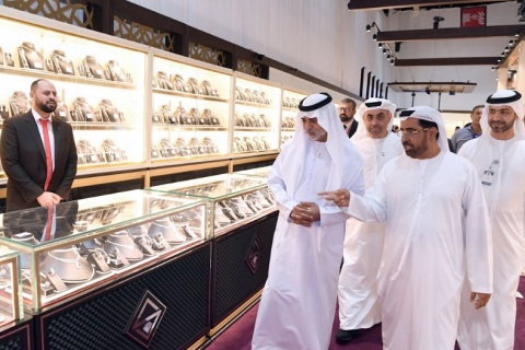 中东阿布扎比珠宝钟表展览会展会现场图片