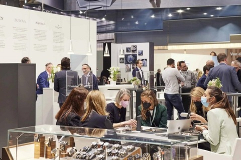 德国慕尼黑珠宝钟表展览会展会现场图片