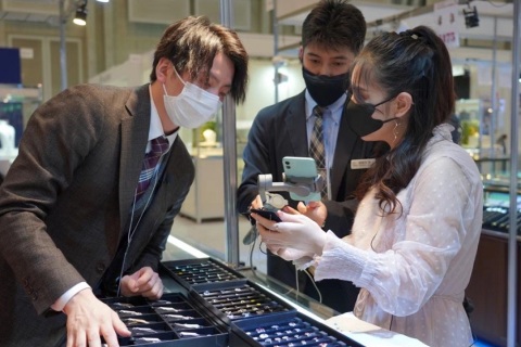 日本东京珠宝展览会展会现场图片