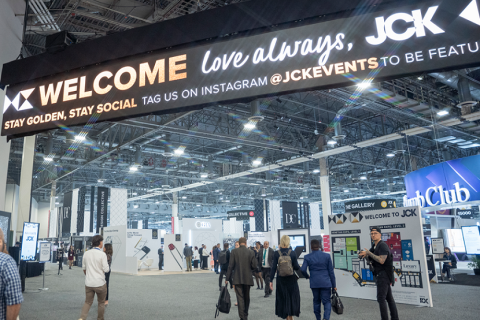 美国拉斯维加斯珠宝钟表展览会展会现场图片