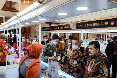 印尼雅加达珠宝展览会展会现场图片