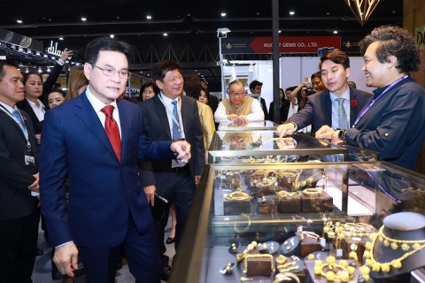 泰国曼谷珠宝及宝石展览会展会现场图片