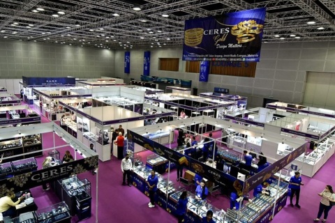 马来西亚吉隆坡珠宝展览会展会现场图片