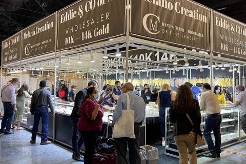 美国迈阿密珠宝钟表暨古董展览会展会现场图片
