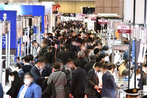 日本东京珠宝首饰钟表展览会展会现场图片