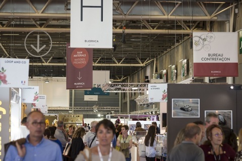 法国巴黎珠宝钟表展览会展会现场图片