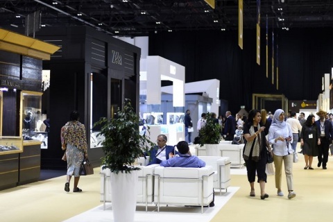 中东迪拜珠宝首饰及科技展览会展会现场图片