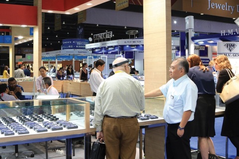 泰国曼谷珠宝及宝石展览会展会现场图片