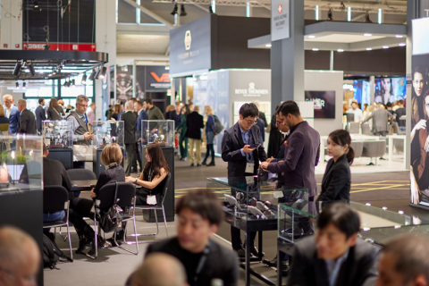 德国慕尼黑珠宝钟表展览会展会现场图片