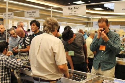 美国拉斯维加斯珠宝钟表展展会现场图片