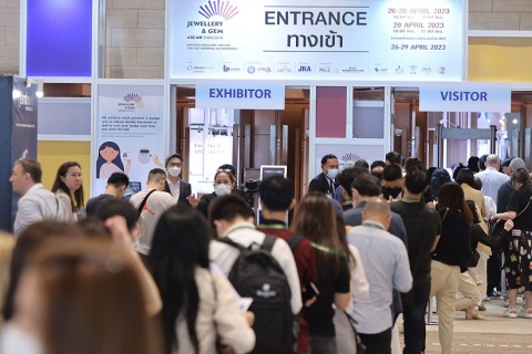 泰国曼谷珠宝展览会JGAB展会现场图片