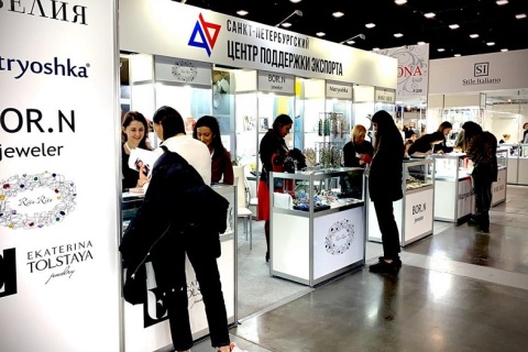 俄罗斯珠宝展览会展会现场图片
