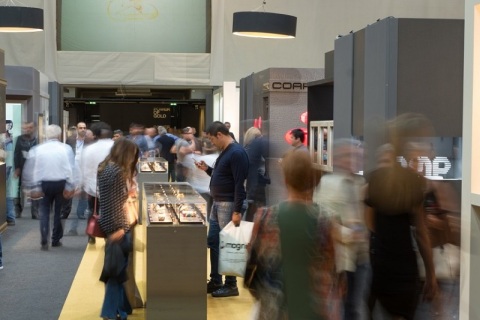 意大利珠宝展览会展会现场图片