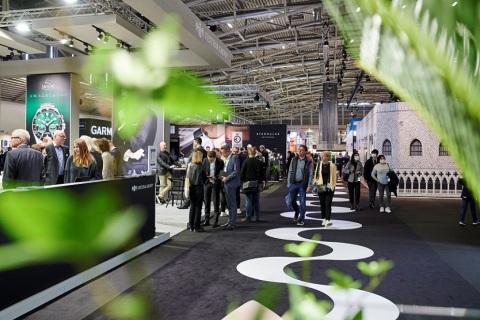 德国慕尼黑珠宝钟表展览会展会现场图片