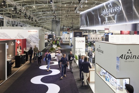 德国慕尼黑珠宝钟表展览会展会现场图片