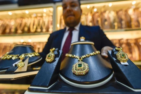 中东沙迦珠宝钟表展览会展会现场图片