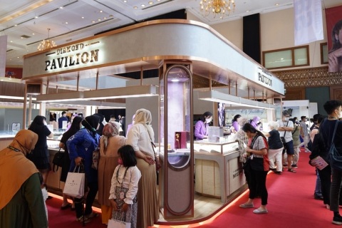 印尼雅加达珠宝展览会展会现场图片