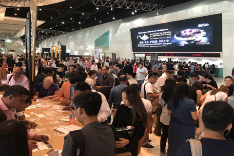 泰国曼谷珠宝及宝石展览会展会现场图片
