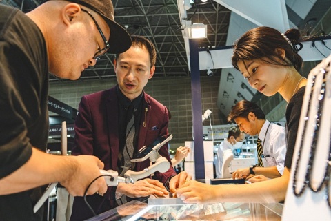 日本珠宝首饰钟表展览会展会现场图片