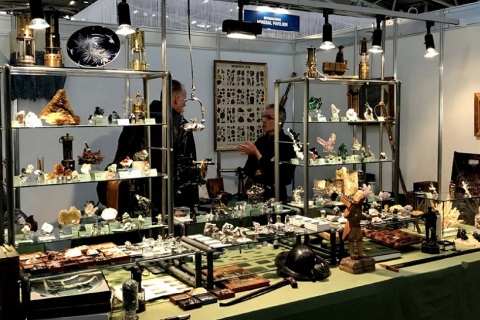 德国慕尼黑矿物宝石展览会展会现场图片
