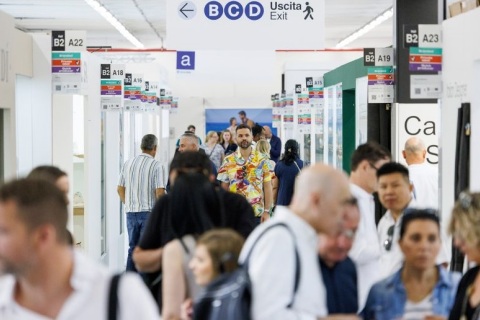 意大利加答箱包展览会展会现场图片