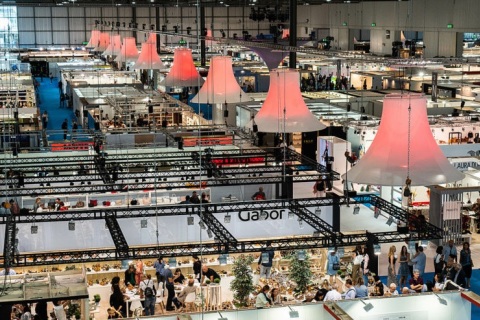 意大利米兰箱包皮具展览会展会现场图片