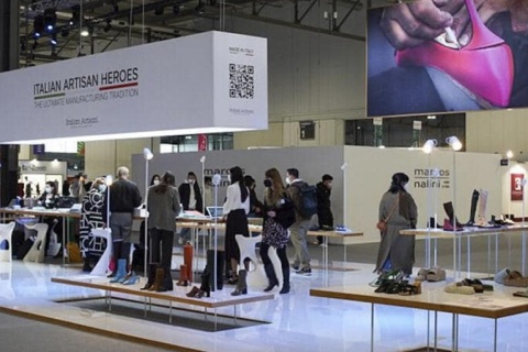 意大利米兰鞋类展览会展会现场图片